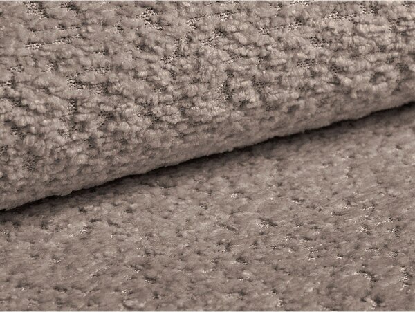 Šedobéžová rozkládací pohovka z textilie bouclé 206 cm Kemi – Cosmopolitan Design