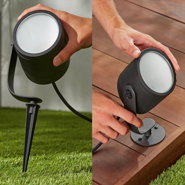 PH 17462/30/P7 HUE Lily XL SVÍTIDLO VENKOVNÍ 24V 15W 1200lm 2000-6500K IP65, 16mil. barev, černá - PHILIPS HUE (915005842601)