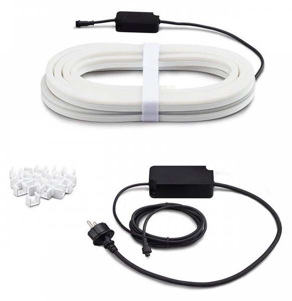 PH 8718699709853 Hue Bluetooth VENKOVNÍ LED PÁSEK 37,5W 2000-6500K IP67, 16 mil. barev, 5m+adaptér - PHILIPS (929002289102)