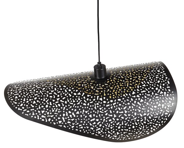 Závěsná lampa MAHI Kov Černá