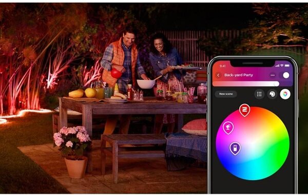 PH 8718699709839 Hue Bluetooth VENKOVNÍ LED PÁSEK 19W 2000-6500K IP67, 16 mil. barev, 2m - PHILIPS (929002289002)