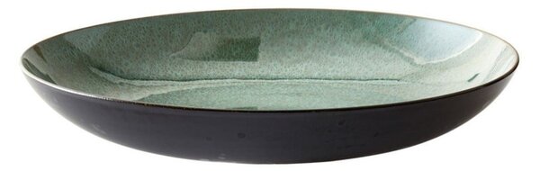 Zelená/černá mísa z kameniny ø 40 cm Gastro Black/Green – Bitz