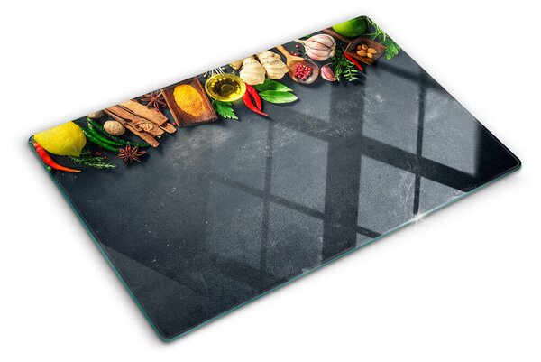 Krájecí prkénko skleněné Kuchyňské koření a ingredience ddk-nr-wm-00007111