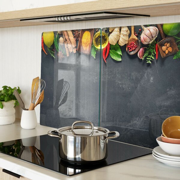 Krájecí prkénko skleněné Kuchyňské koření a ingredience ddk-nr-wm-00007111