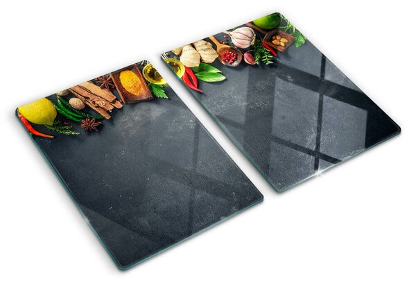 Krájecí prkénko skleněné Kuchyňské koření a ingredience ddk-nr-wm-00007111
