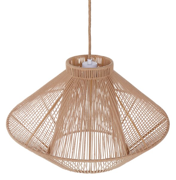 Závěsná lampa PALMETTO Bavlna Béžová