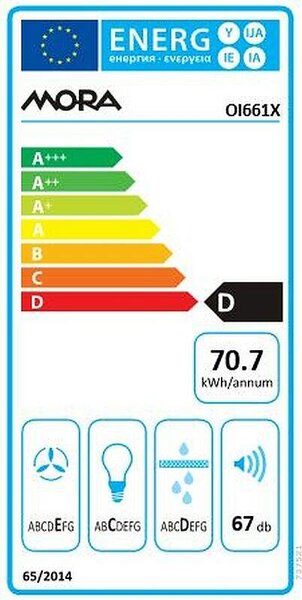 Digestoř Mora OI 661 X (D)