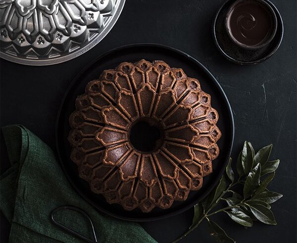 Nordic Ware forma bábovka Royal stříbrná 2,1 l 88737