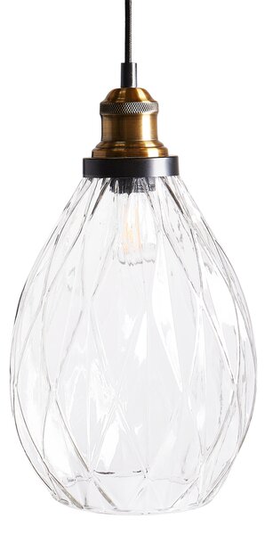 Závěsná lampa COOSA Sklo Průhledná