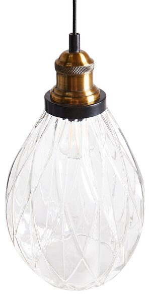 Závěsná lampa COOSA Sklo Průhledná