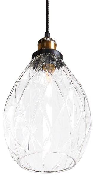 Závěsná lampa COOSA Sklo Průhledná