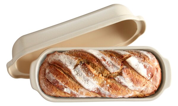 Emile Henry Forma na chleba velká hranatá 39,5 x 16 cm Lněná 505503