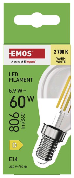 FILAMENTOVÁ LED ŽÁROVKA E14 - Žárovky