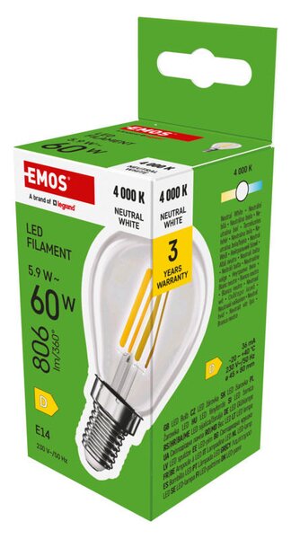 FILAMENTOVÁ LED ŽÁROVKA E14 - Žárovky