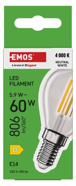 FILAMENTOVÁ LED ŽÁROVKA E14 - Žárovky