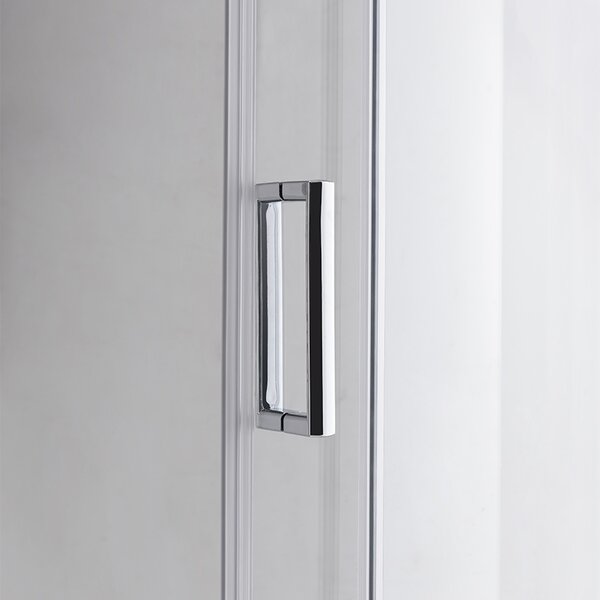 BPS-koupelny Čtvrtkruhový sprchový kout KZ94D 70x70 chrom/transparent - bez vaničky