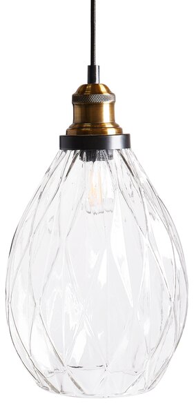 Závěsná lampa COOSA Sklo Průhledná