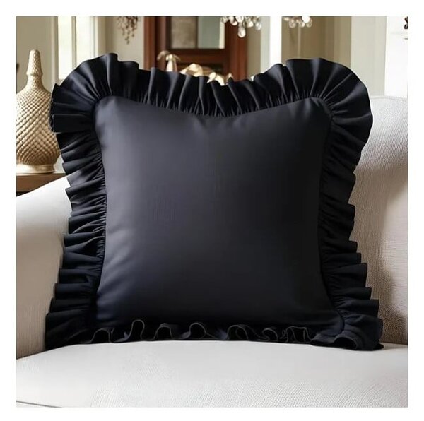 Povlak na polštář s příměsí bavlny 40x40 cm Ruffled – Mila Home