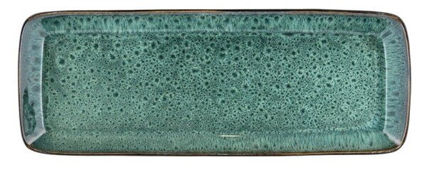 Servírovací keramický tác 14x38 cm Gastro Green/Black – Bitz