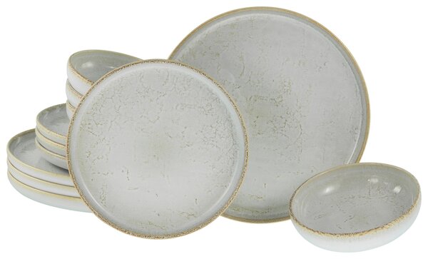 JÍDELNÍ SOUPRAVA 12dílnékamenina Creatable - Online Only nádobí, Online Only