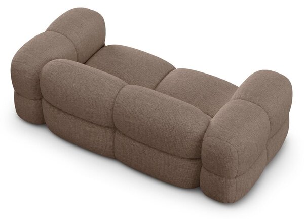 Hnědá pohovka 210 cm Loretto – Cosmopolitan Design