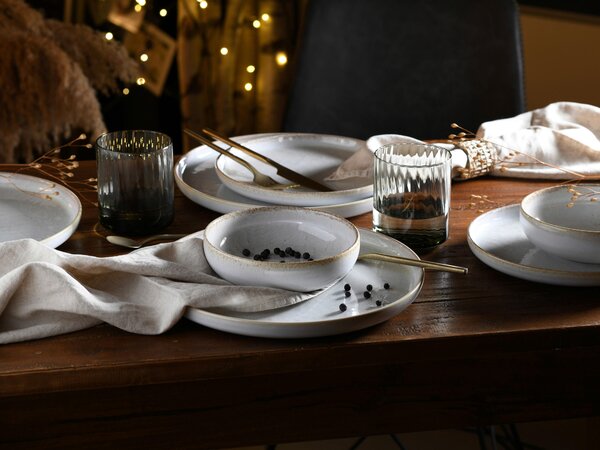 JÍDELNÍ SOUPRAVA 12dílnékamenina Creatable - Online Only nádobí, Online Only