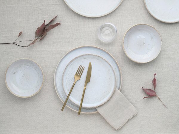 JÍDELNÍ SOUPRAVA 12dílnékamenina Creatable - Online Only nádobí, Online Only