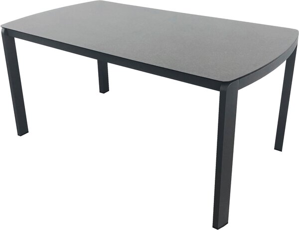 ZAHRADNÍ STŮL, kov, sklo, 160/90/75 cm Amatio - Venkovní stoly