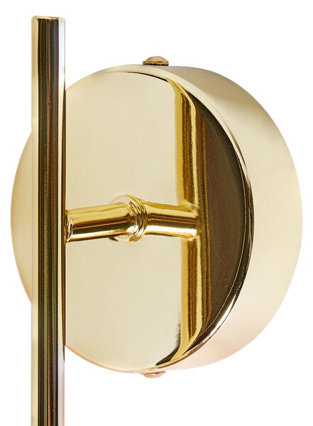 Sada 2 nástěnných lamp ANADYR Sklo Béžová