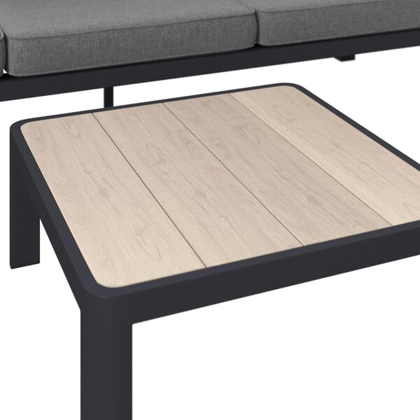 TERASOVÁ SEDACÍ SOUPRAVA kov, plast, textil Ambia Garden