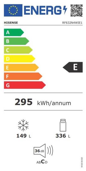 Lednice Hisense RF632N4WIE1 (E)