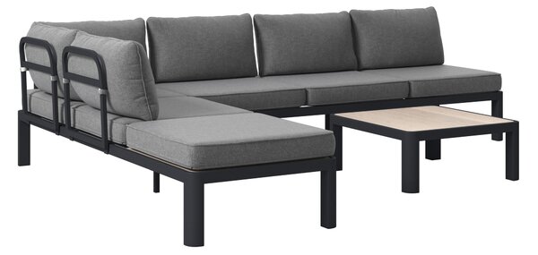 TERASOVÁ SEDACÍ SOUPRAVA kov, plast, textil Ambia Garden