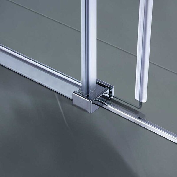BPS-koupelny Obdélníkový sprchový kout KZ202C 120x90 chrom/transparent + vanička SXL04C BL černá
