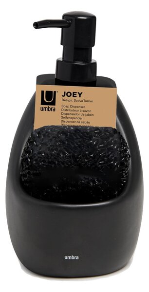 Černý keramický dávkovač mýdla 590 ml Joey – Umbra