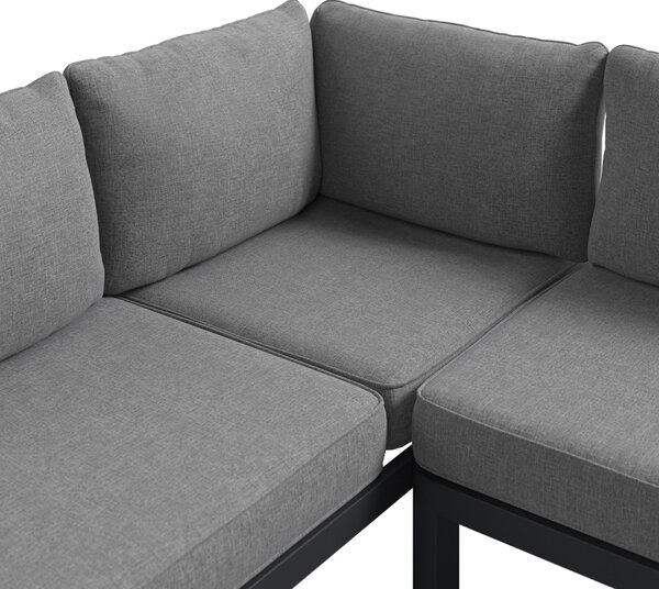 TERASOVÁ SEDACÍ SOUPRAVA kov, plast, textil Ambia Garden