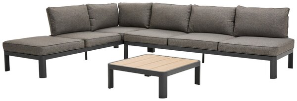TERASOVÁ SEDACÍ SOUPRAVA kov, plast, textil Ambia Garden