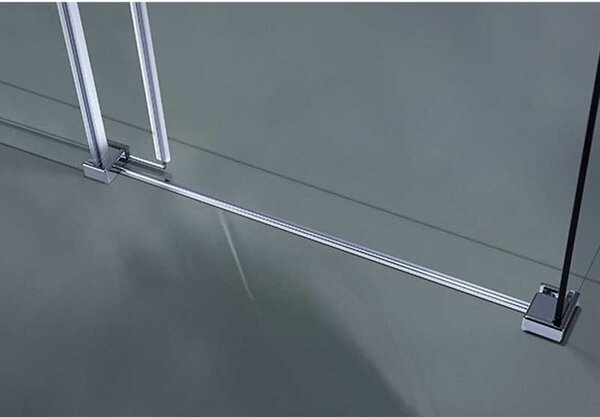 BPS-koupelny Obdélníkový sprchový kout KZ202C 120x90 chrom/transparent + vanička SXL04C BL černá