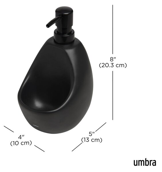 Černý keramický dávkovač mýdla 590 ml Joey – Umbra