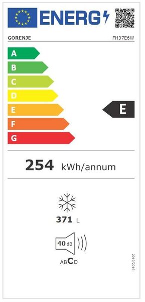 Mrazicí box GORENJE FH37E6W (E)
