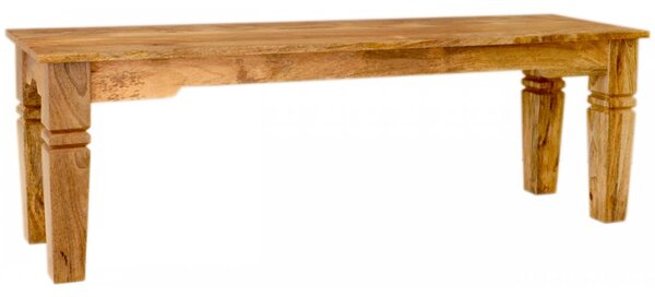 Lavice Guru 140x40 z masivu mango