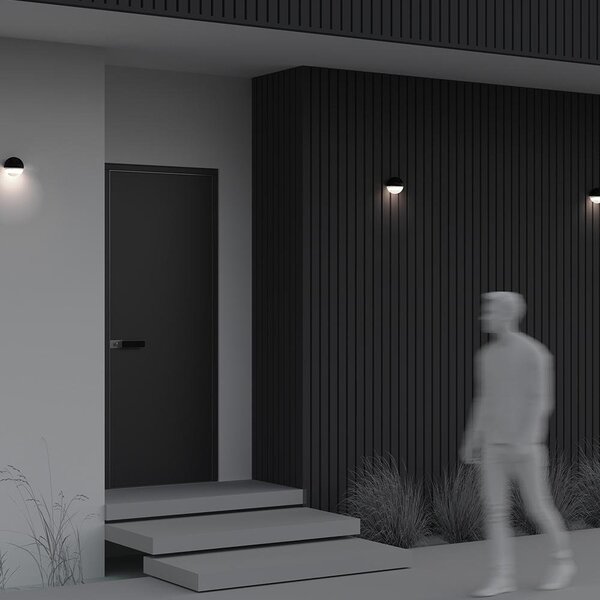 Solární svítidlo Lactea 3000K 1W IP 54 O147PL-L2BK - MAYTONI