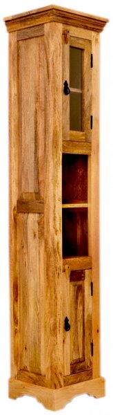 Skříňka do koupelny Guru 40x190x35 z masivu mango