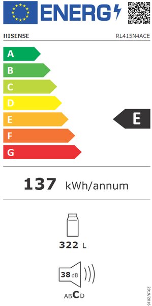 Chladnička HISENSE RL415N4ACE (E)