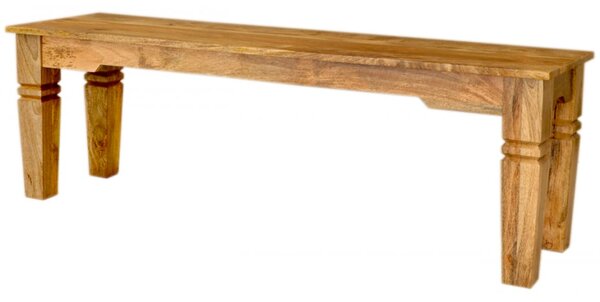 Lavice Guru 140x40 z masivu mango