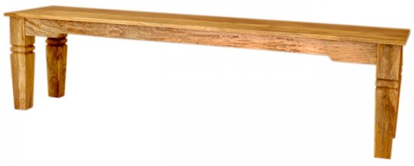 Lavice Guru 175x40 z masivu mango