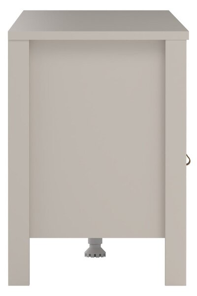 Šedobéžový TV stolek 151x54x38 cm Madrid – Tvilum