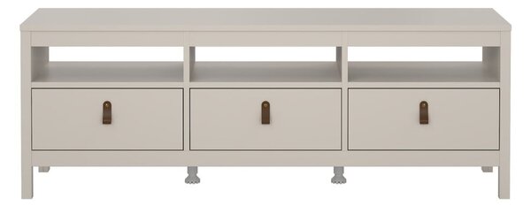 Šedobéžový TV stolek 151x54x38 cm Madrid – Tvilum