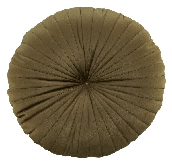 Sametový dekorační polštář ø 40 cm Round Soft Touch – Catherine Lansfield