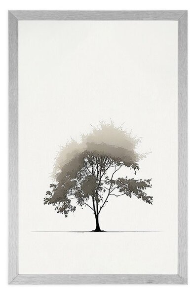 Plakát minimalistický listnatý strom