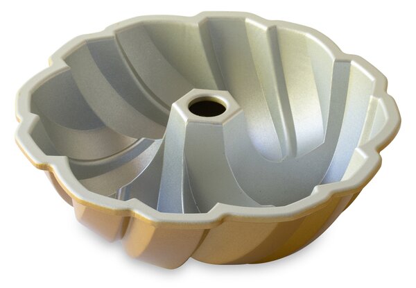 Nordic Ware forma na bábovku 75. Anniversary Propletená zlatá 2,84 l 95577